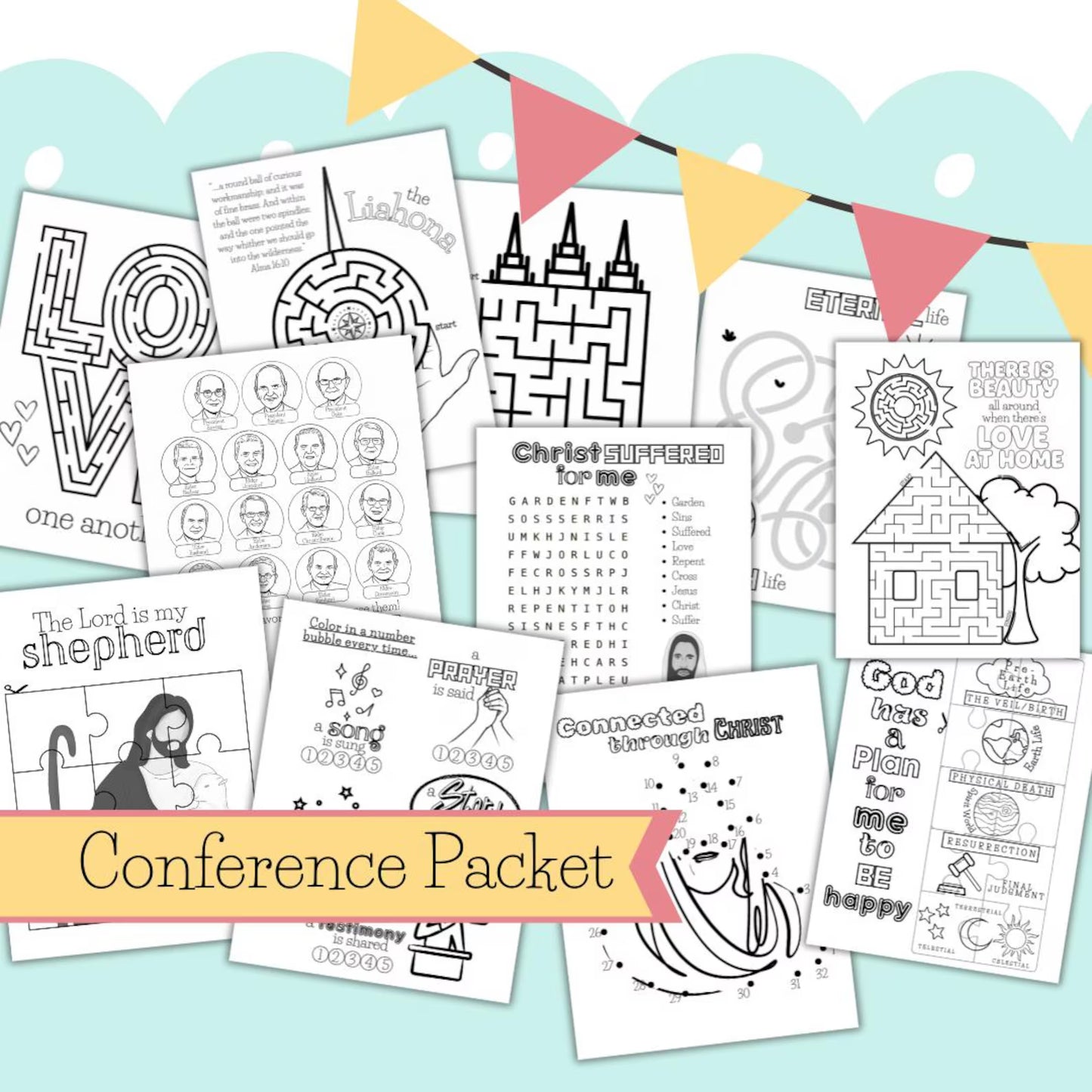 General Conference Coloring Packet for Kids