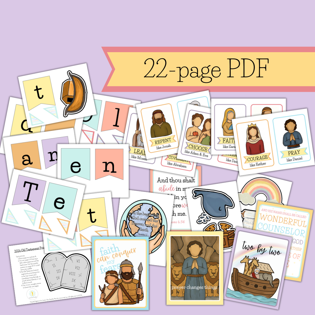 Old Testament Primary Bulletin Board Bundle 2026