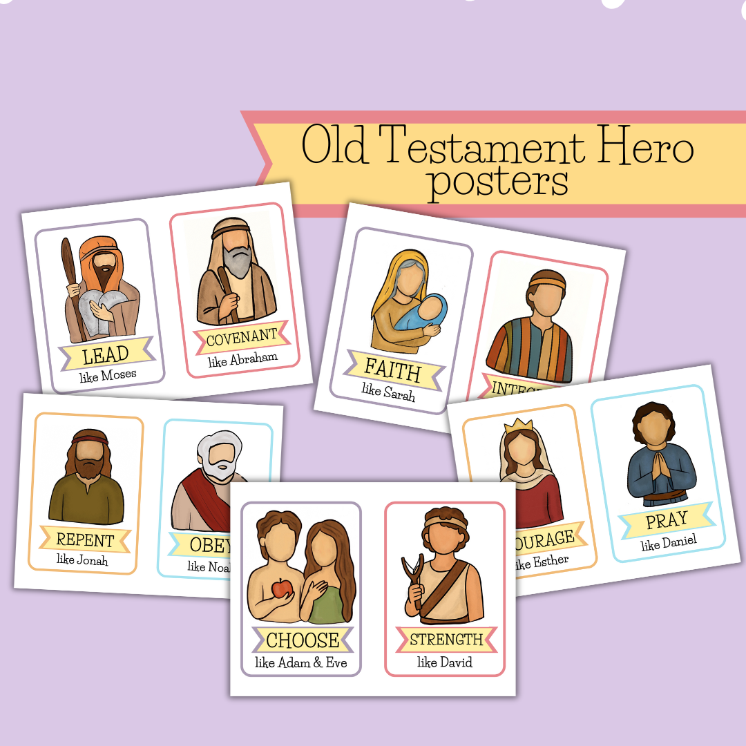 Old Testament Primary Bulletin Board Bundle 2026