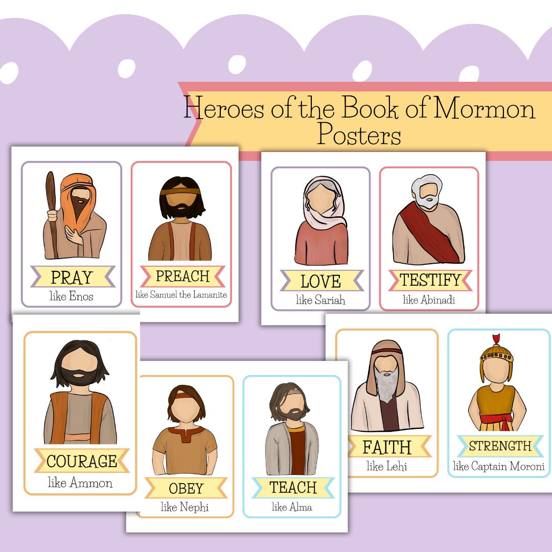 Book of Mormon Hero Posters