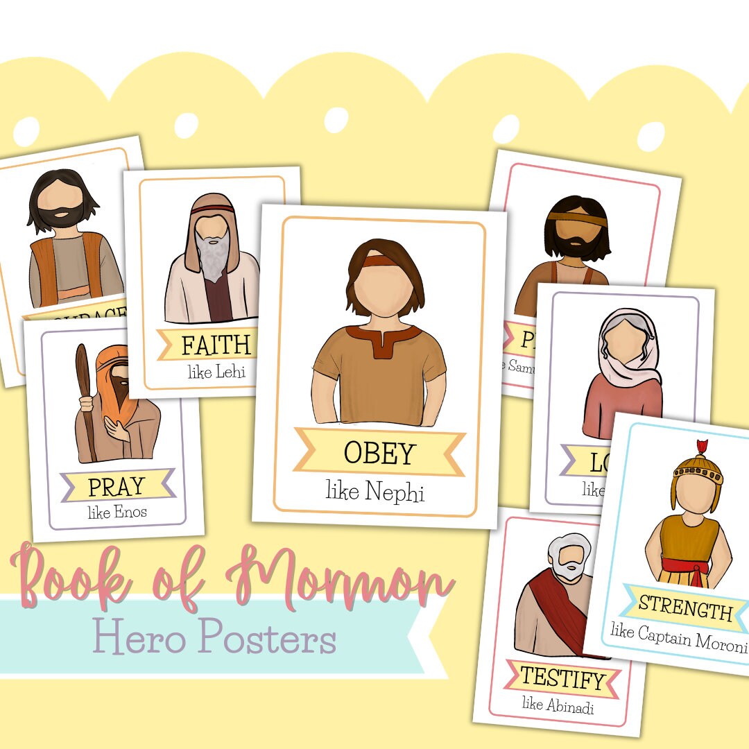 Book of Mormon Hero Posters